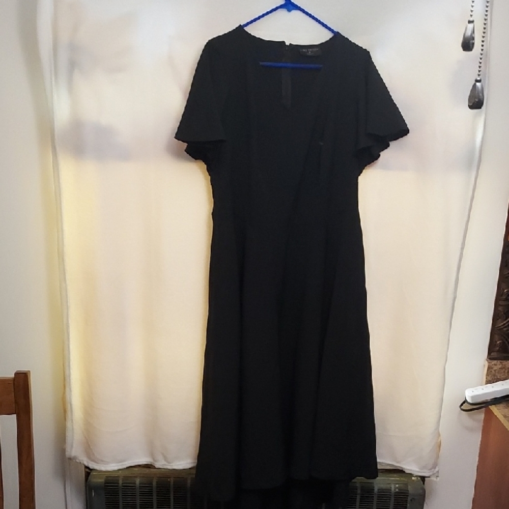 Lane Bryant Black High-Low Dress